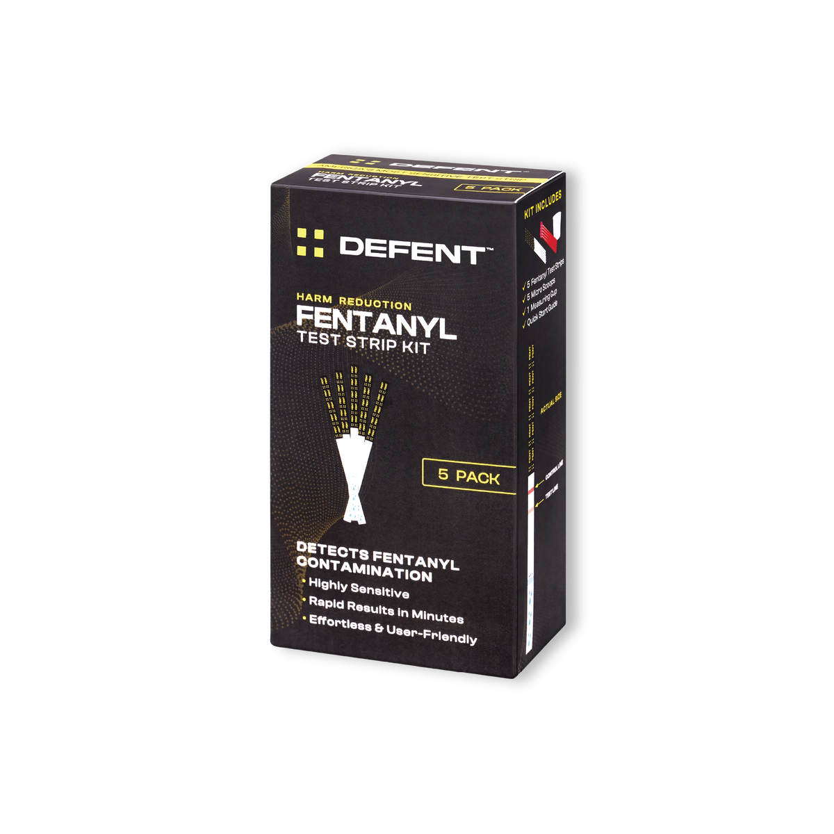 Defent One Test Fentanyl Test Strip Kit – DEFENT